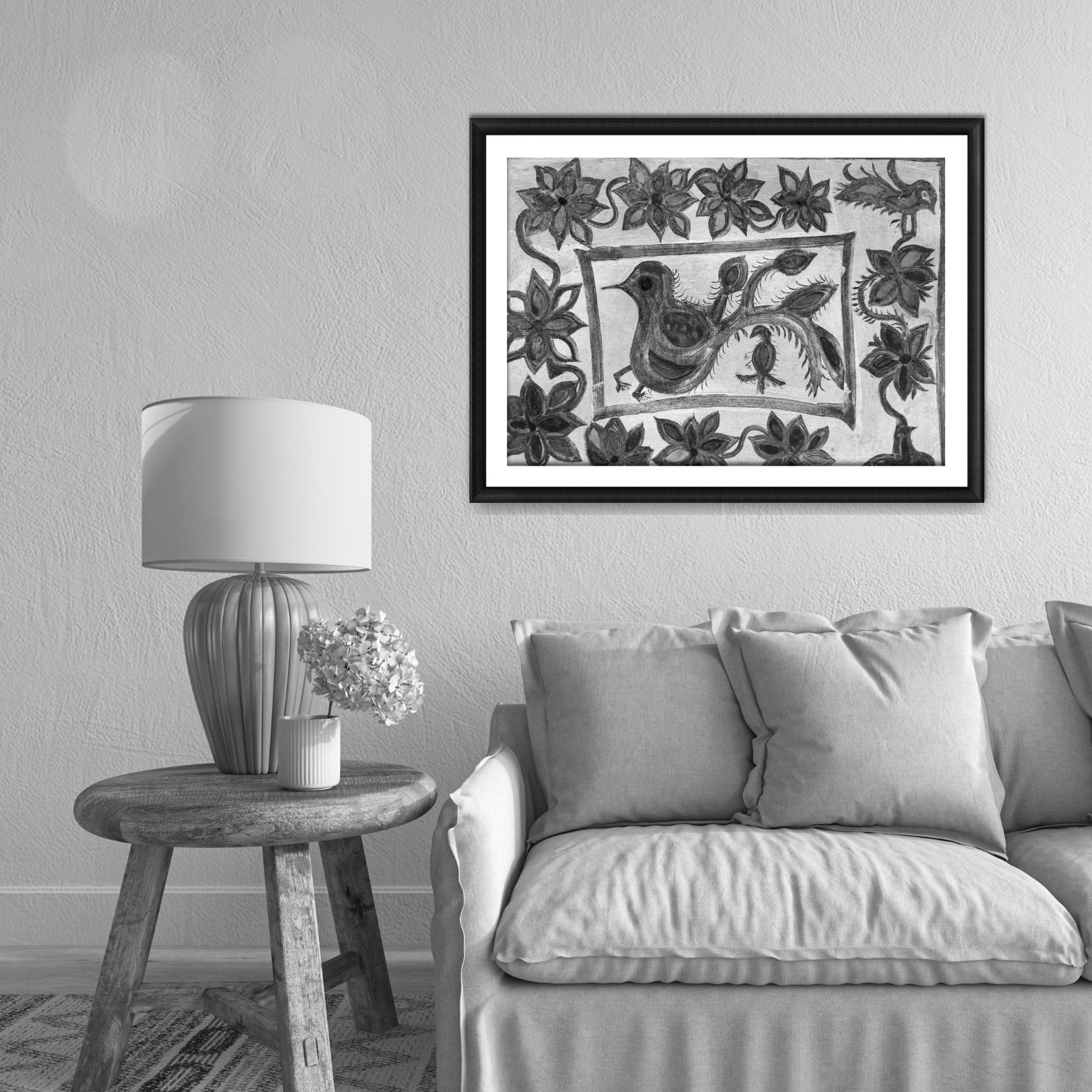 The Garden of Feathered Grace