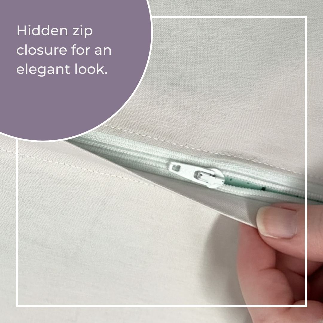 Block Printed Cotton Cushion Covers with Traditional Motif Pattern (Set of 2)