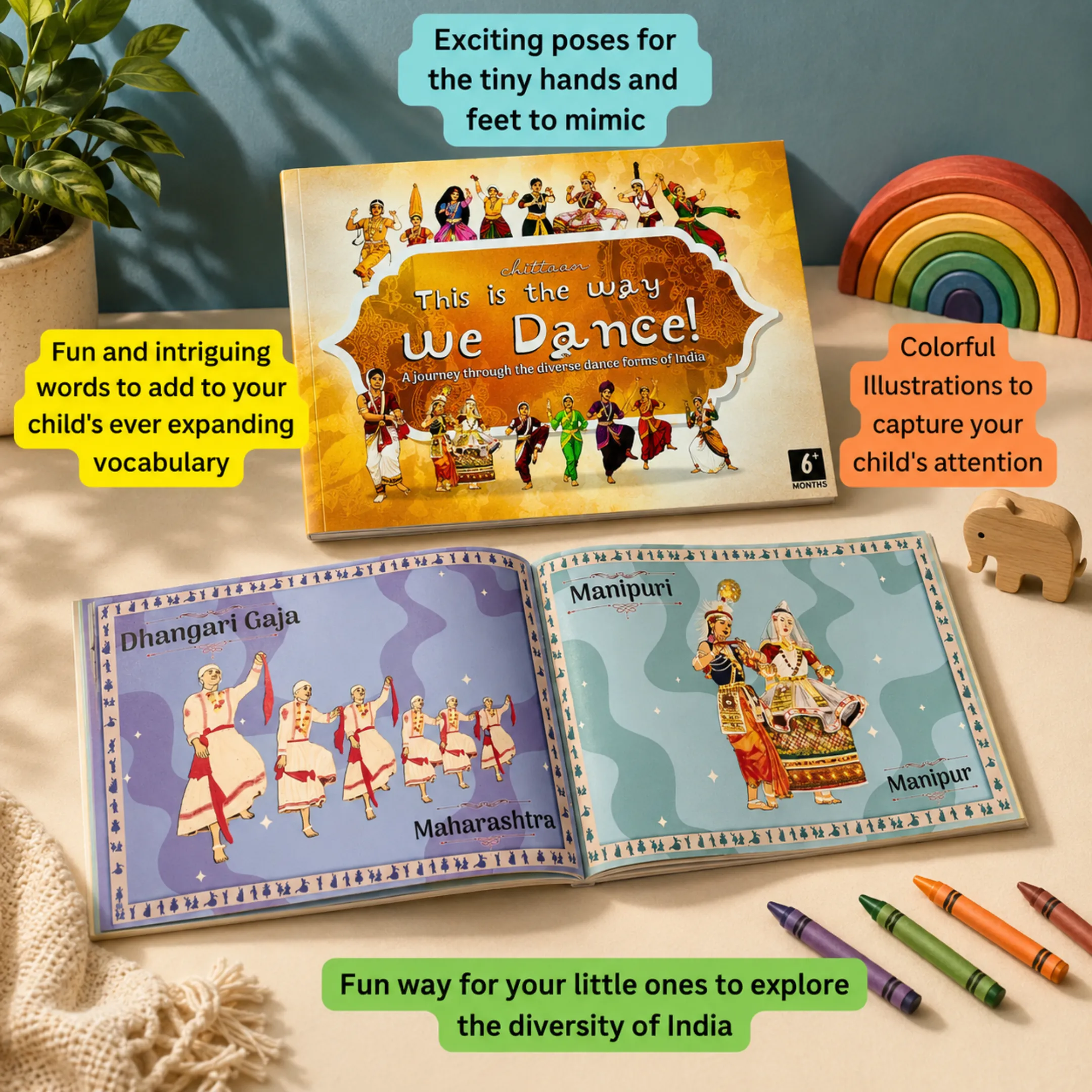 This is the way we dance | Look Book On Indian Dance Forms | 1-6 years