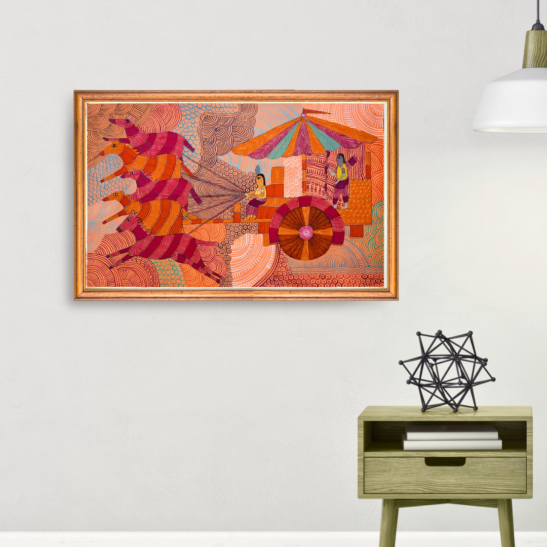 Krishna-The Guide & Charioteer of Arujna