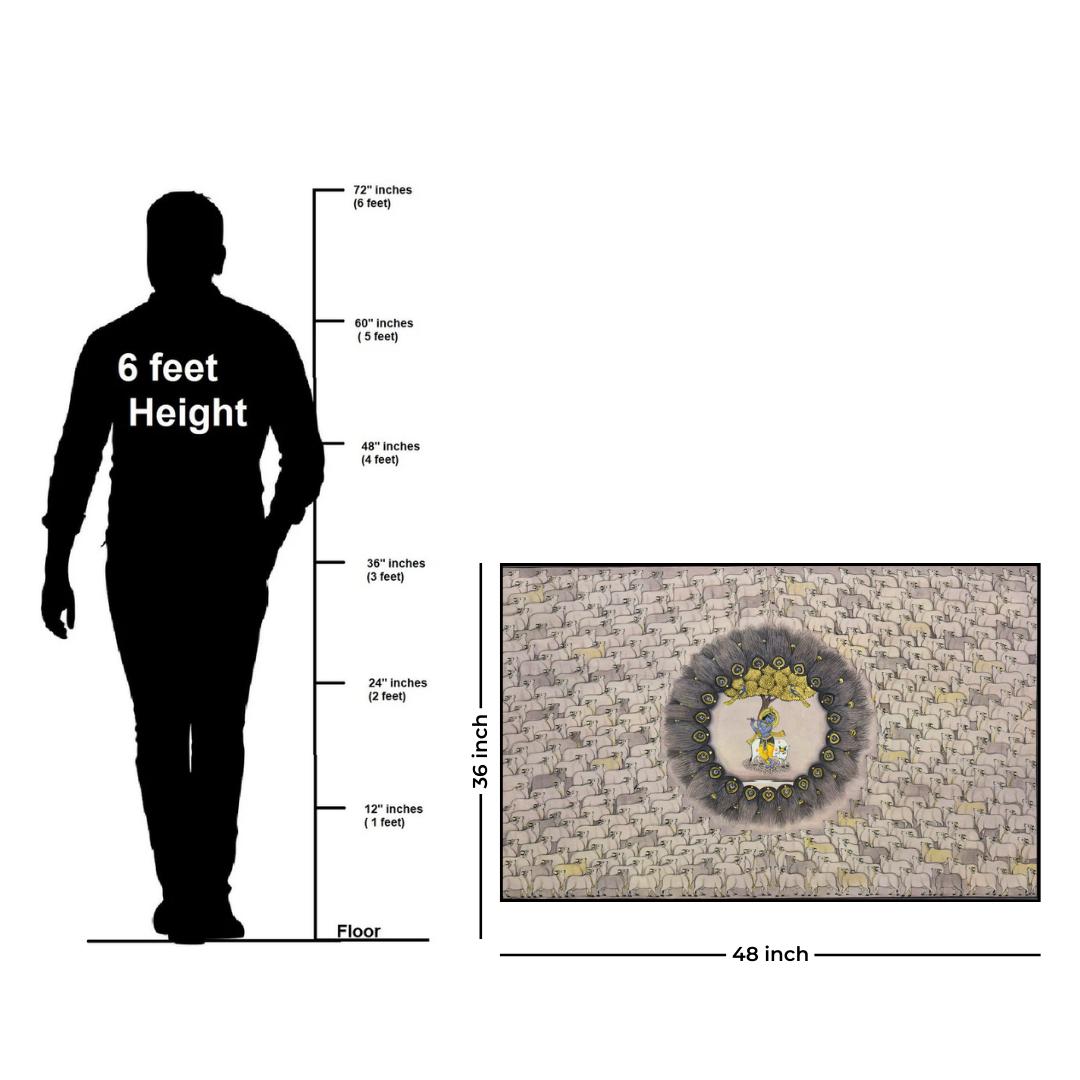 Krishna with Cows - 09