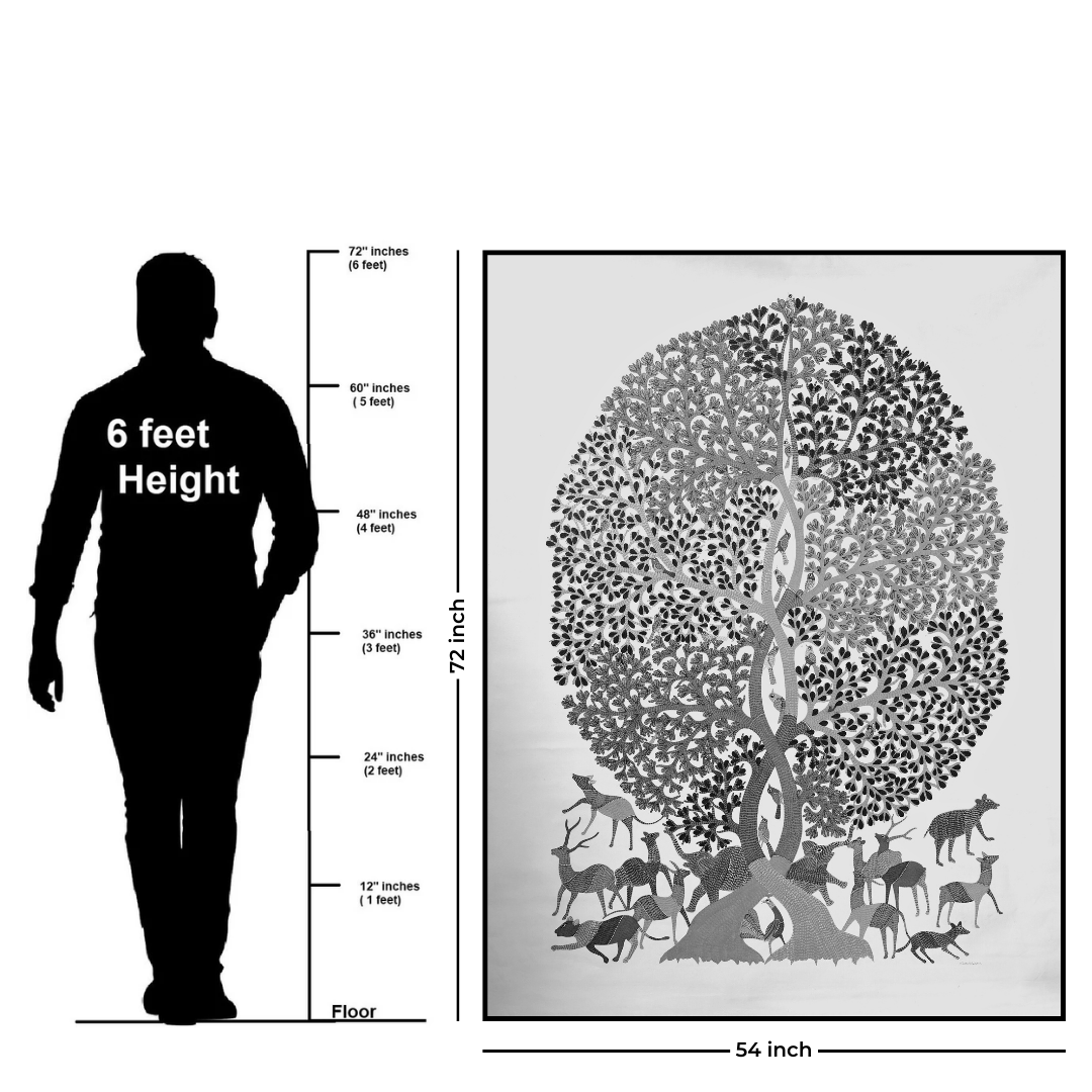 Resting Under the entwined canopy