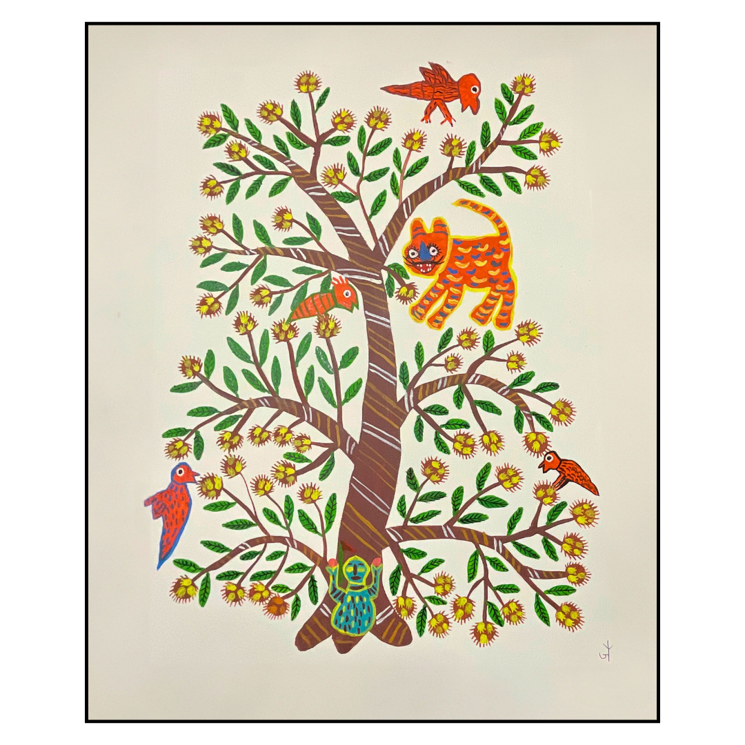 Mahua Tree and Mahua Goddess
