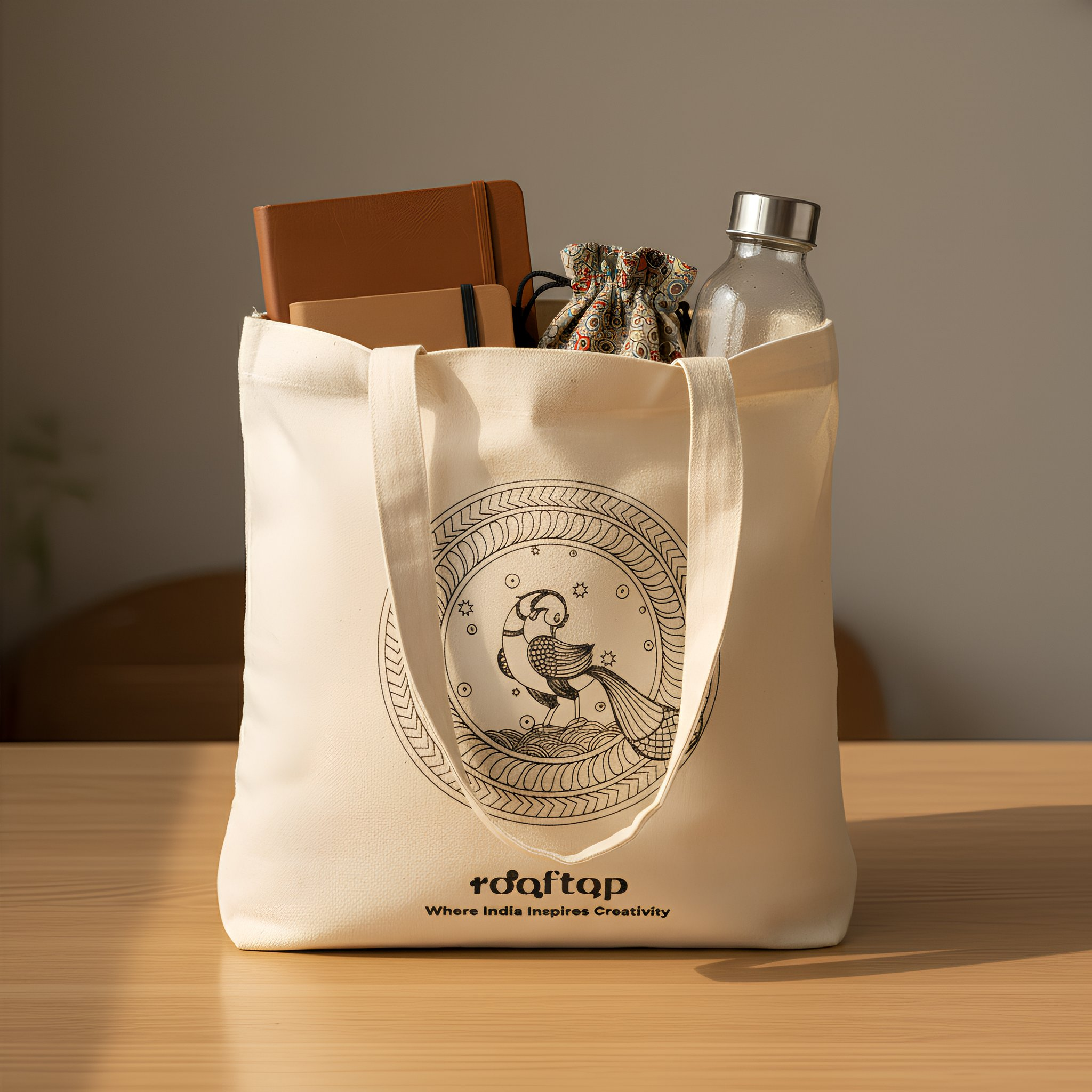 MNP Art DIY Canvas Tote Bag 