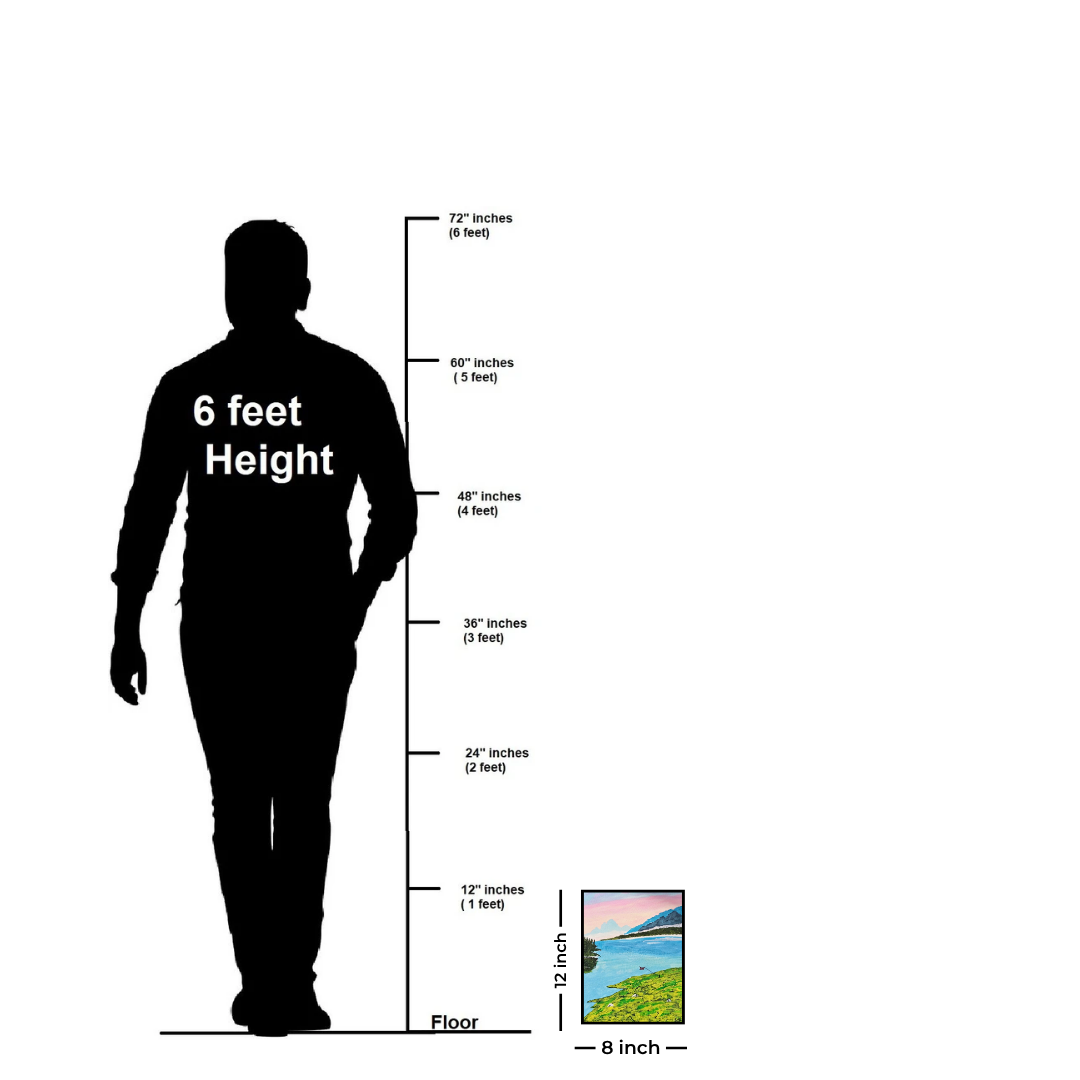 Handmade Landscape Canvas Painting