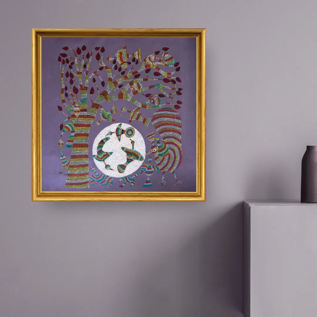 The Gathering of Peacocks