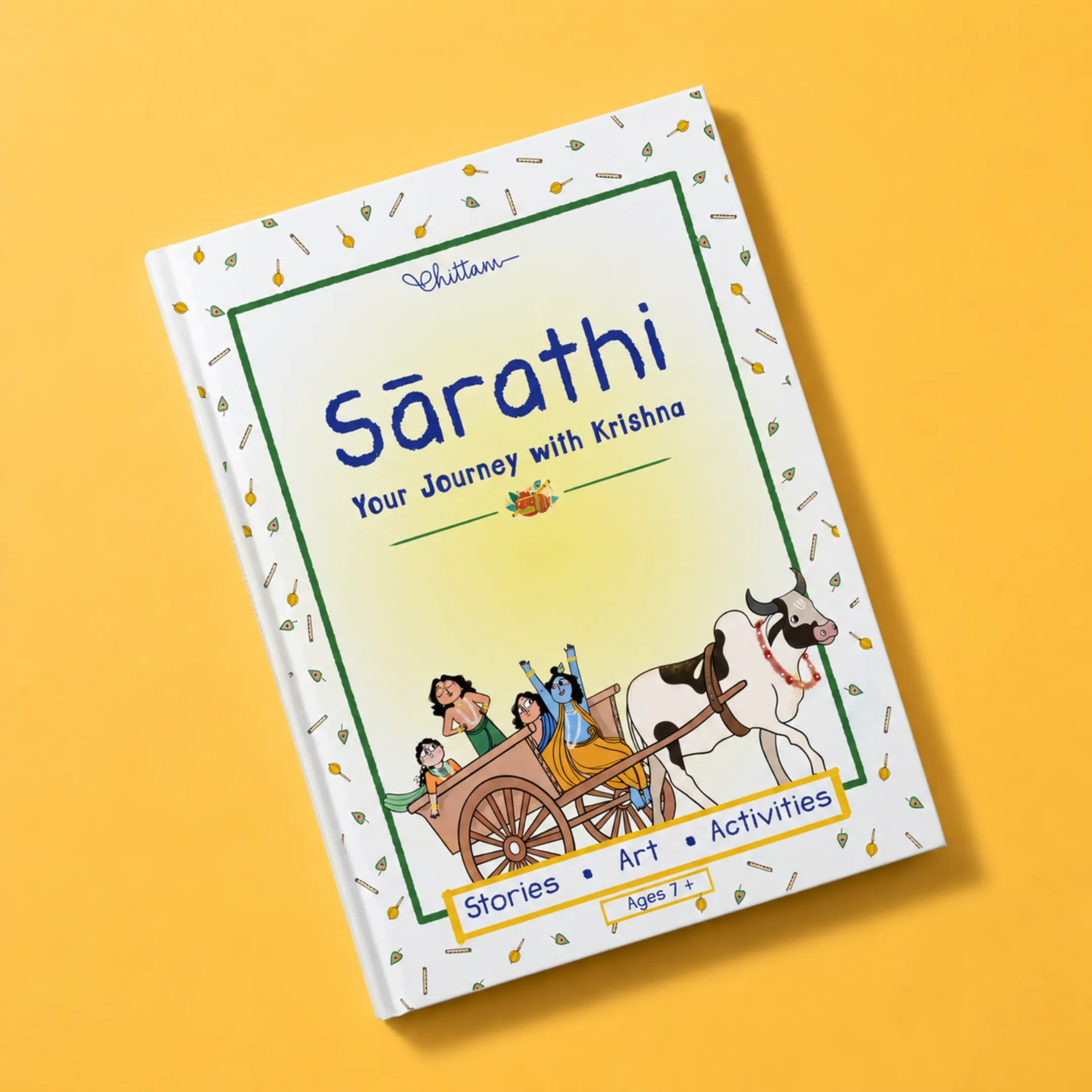 Sarathi | Interactive Activity Book On Lord Krishna | 7+ Years