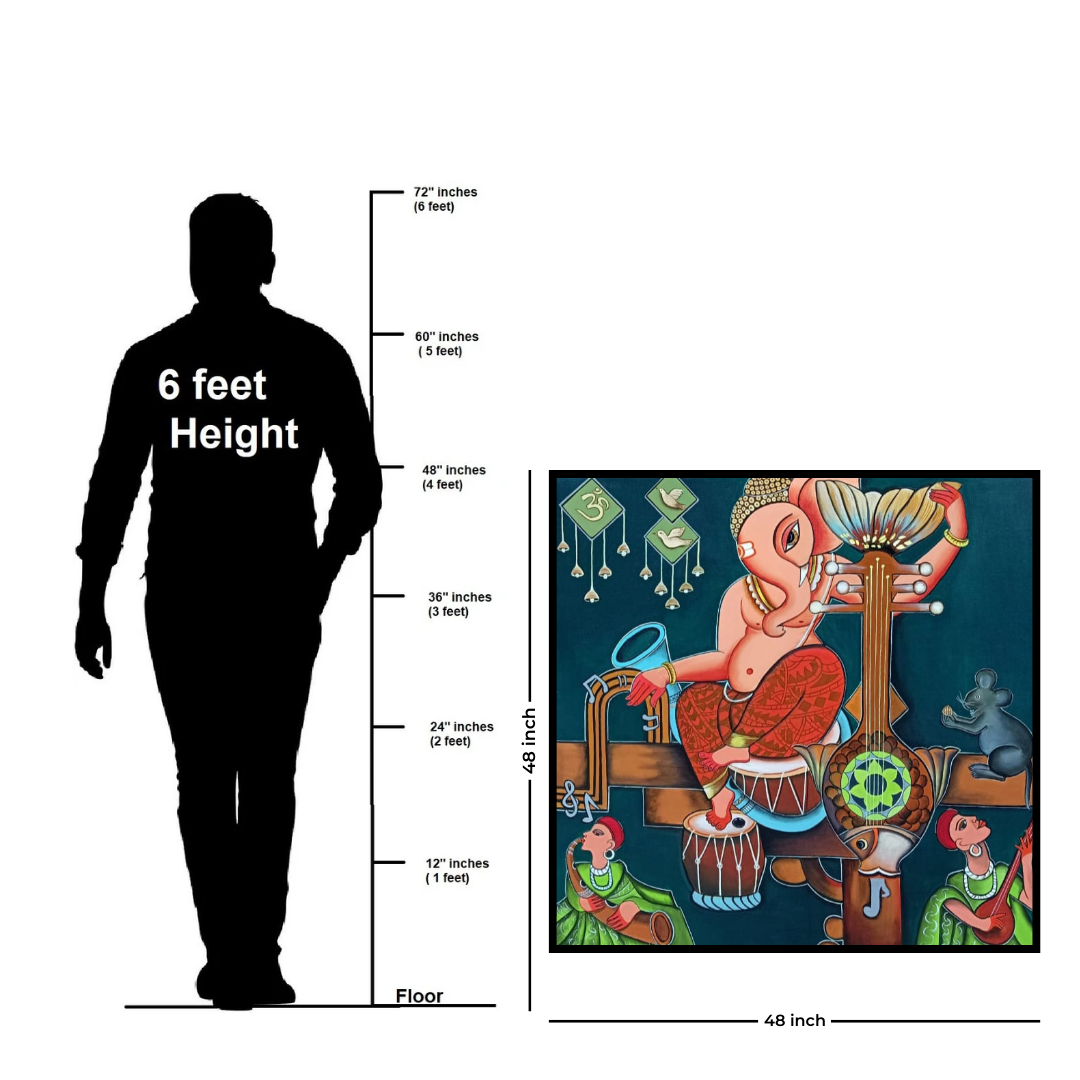 Ganesha with Tanpura