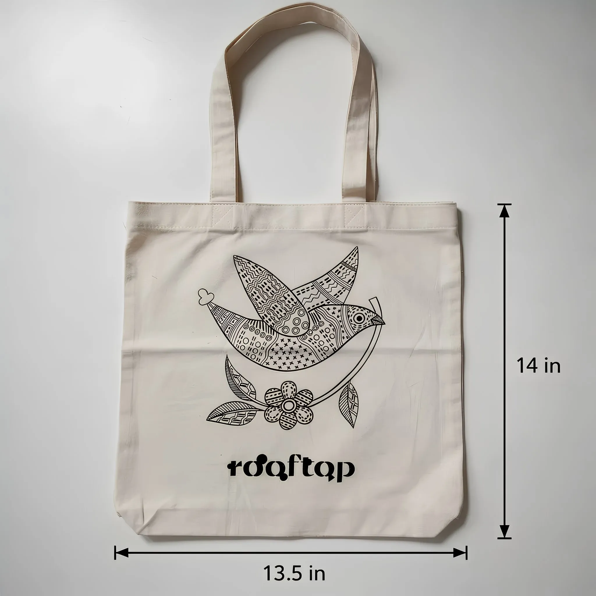 Gond Art DIY Canvas Tote Bag 