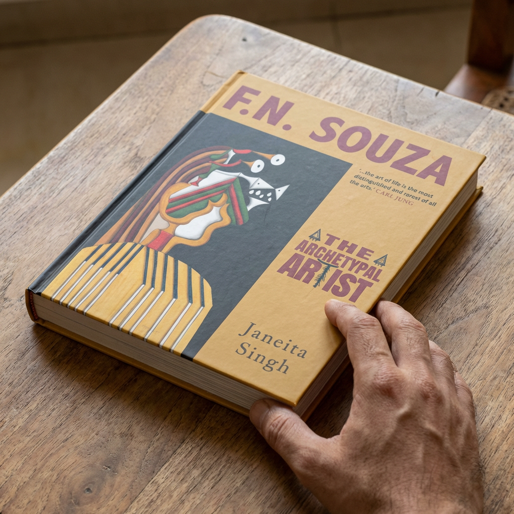 F.N. Souza: The Archetypal Artist (H.B)