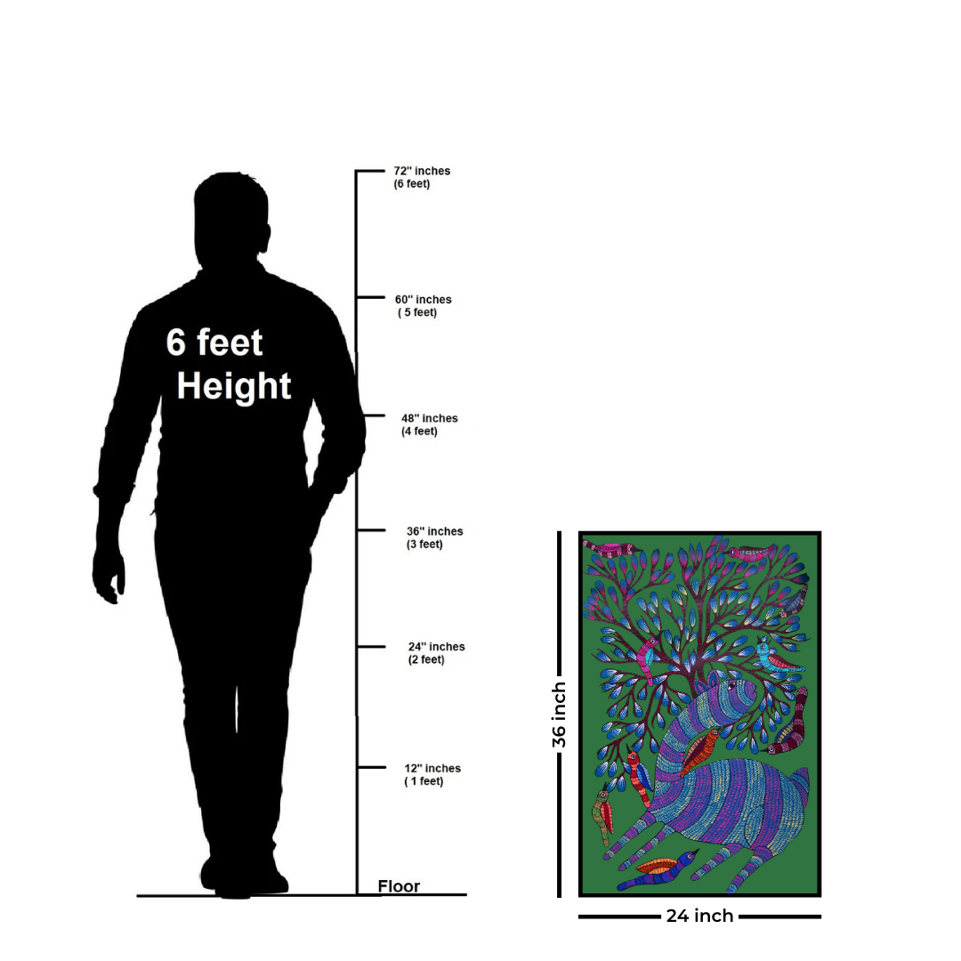 Deer beneath the Tree