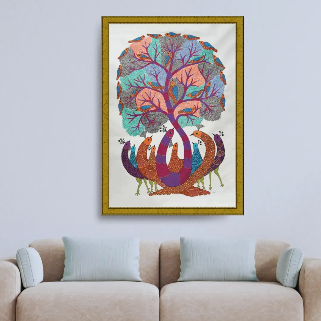 A Flock of Peacocks