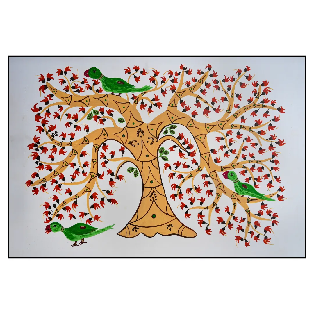 Chulla Ka Ped and Tota: A Sacred Connection in Baiga Culture