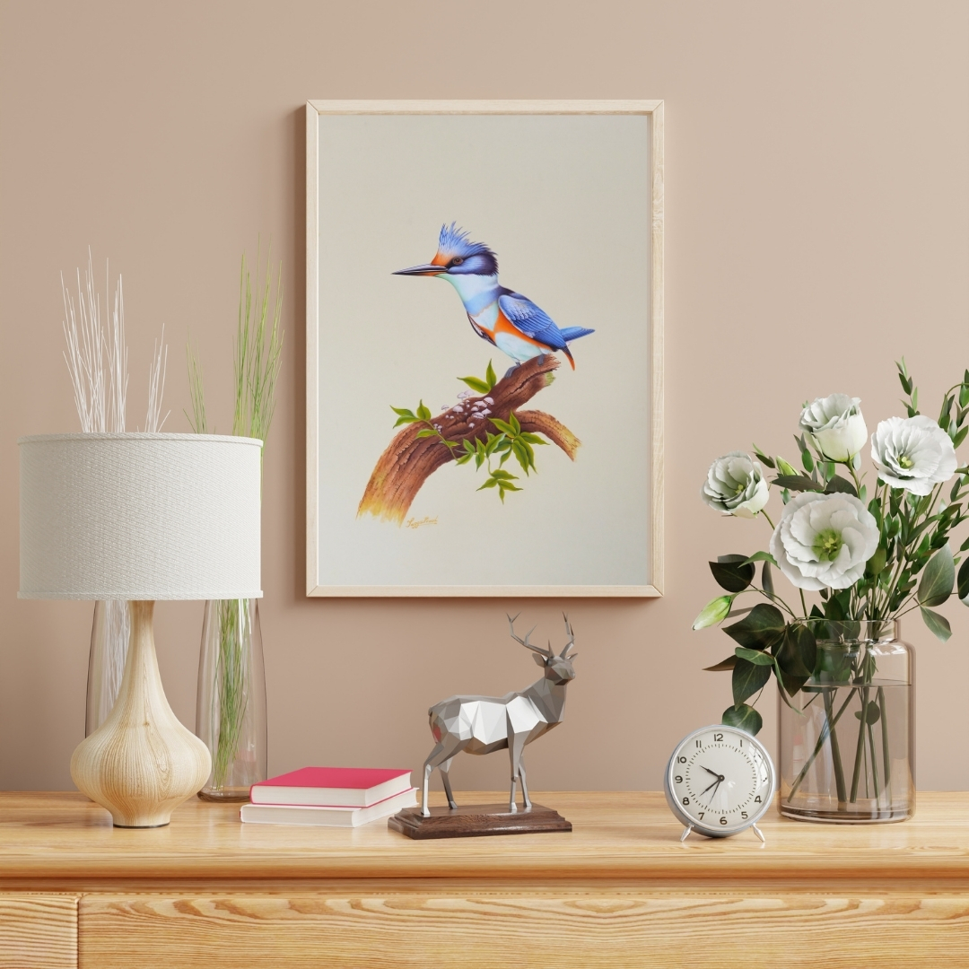 Kingfisher Perch Study