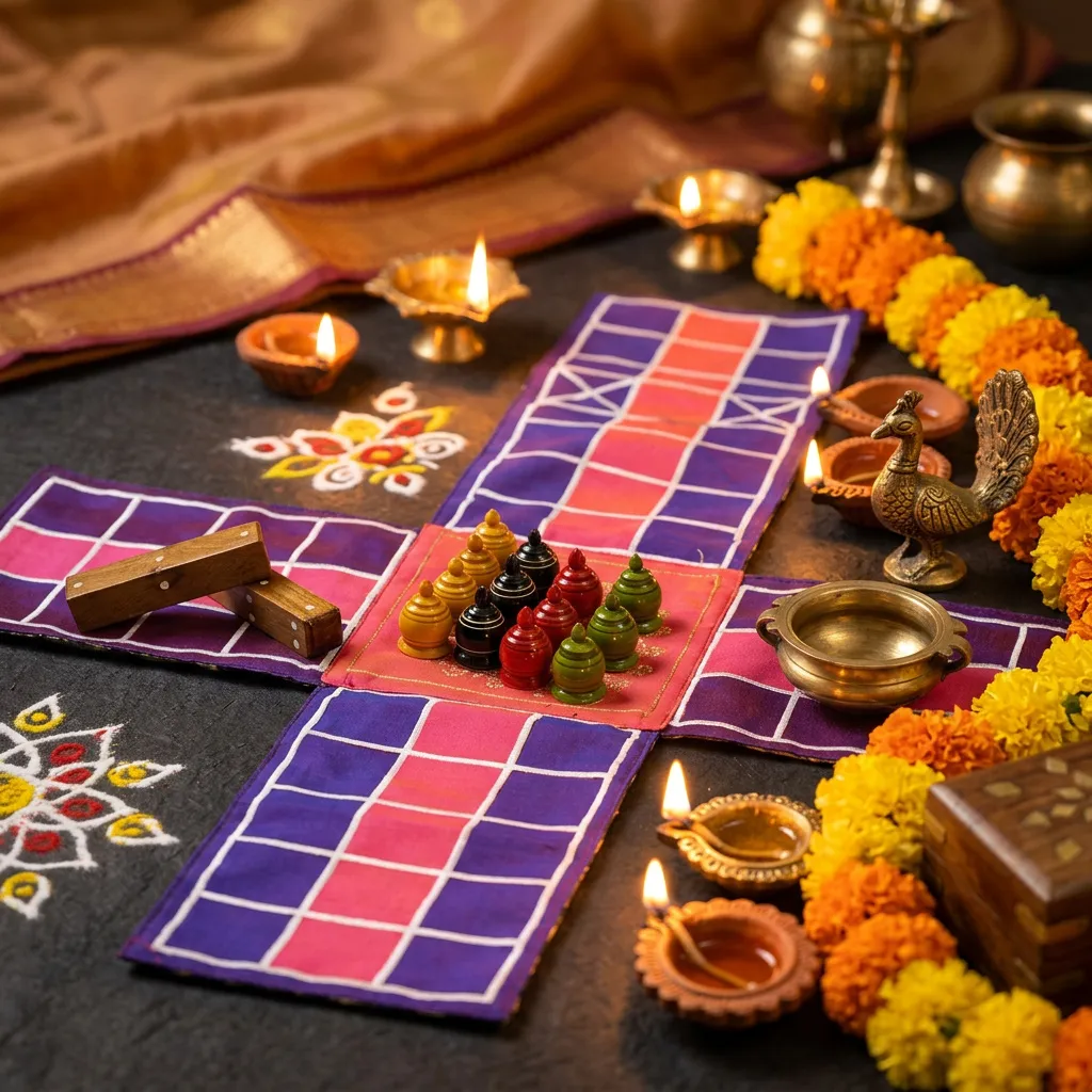 Pagade - Ancient Indian Board Game | Traditional Pachisi Set