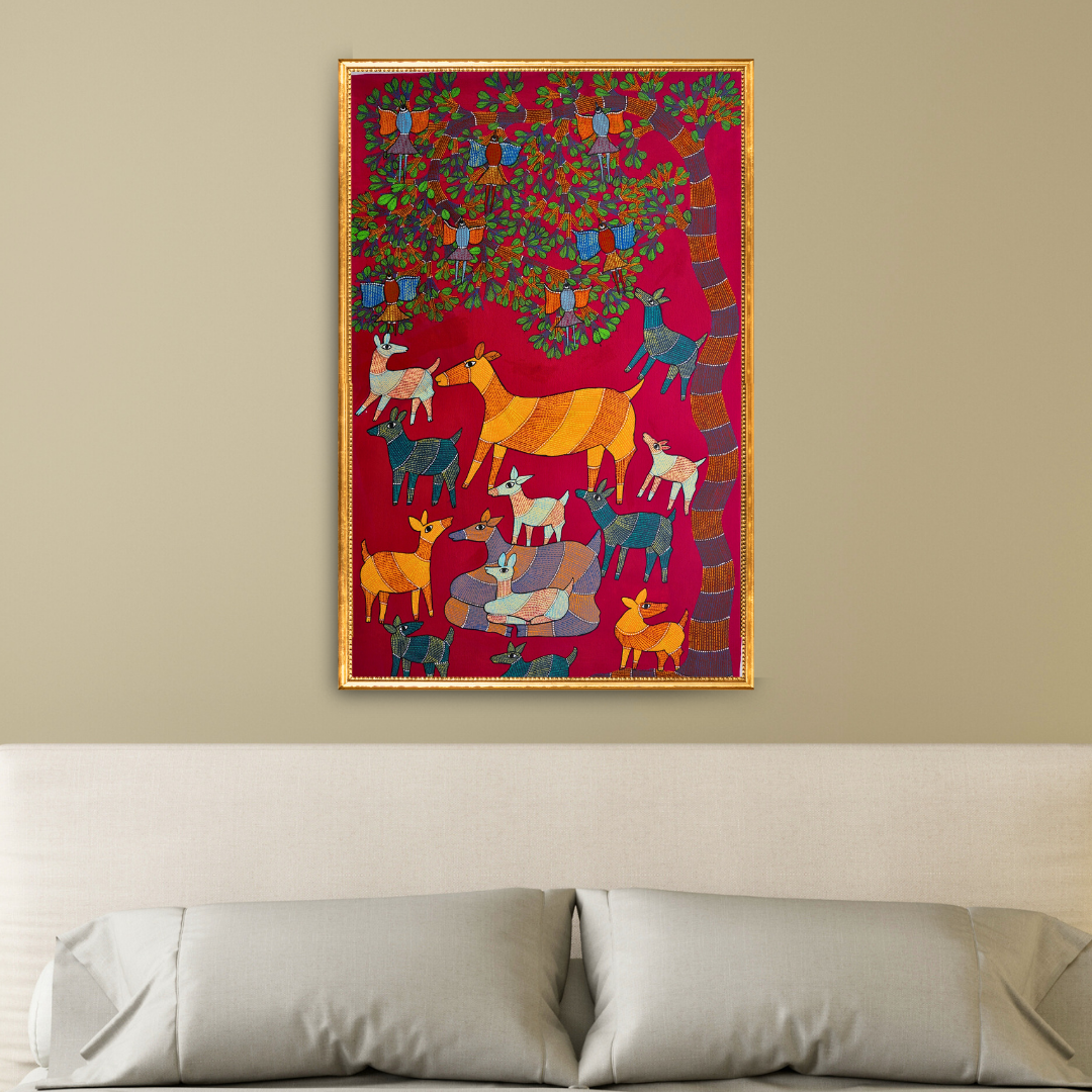 A Herd of Deer
