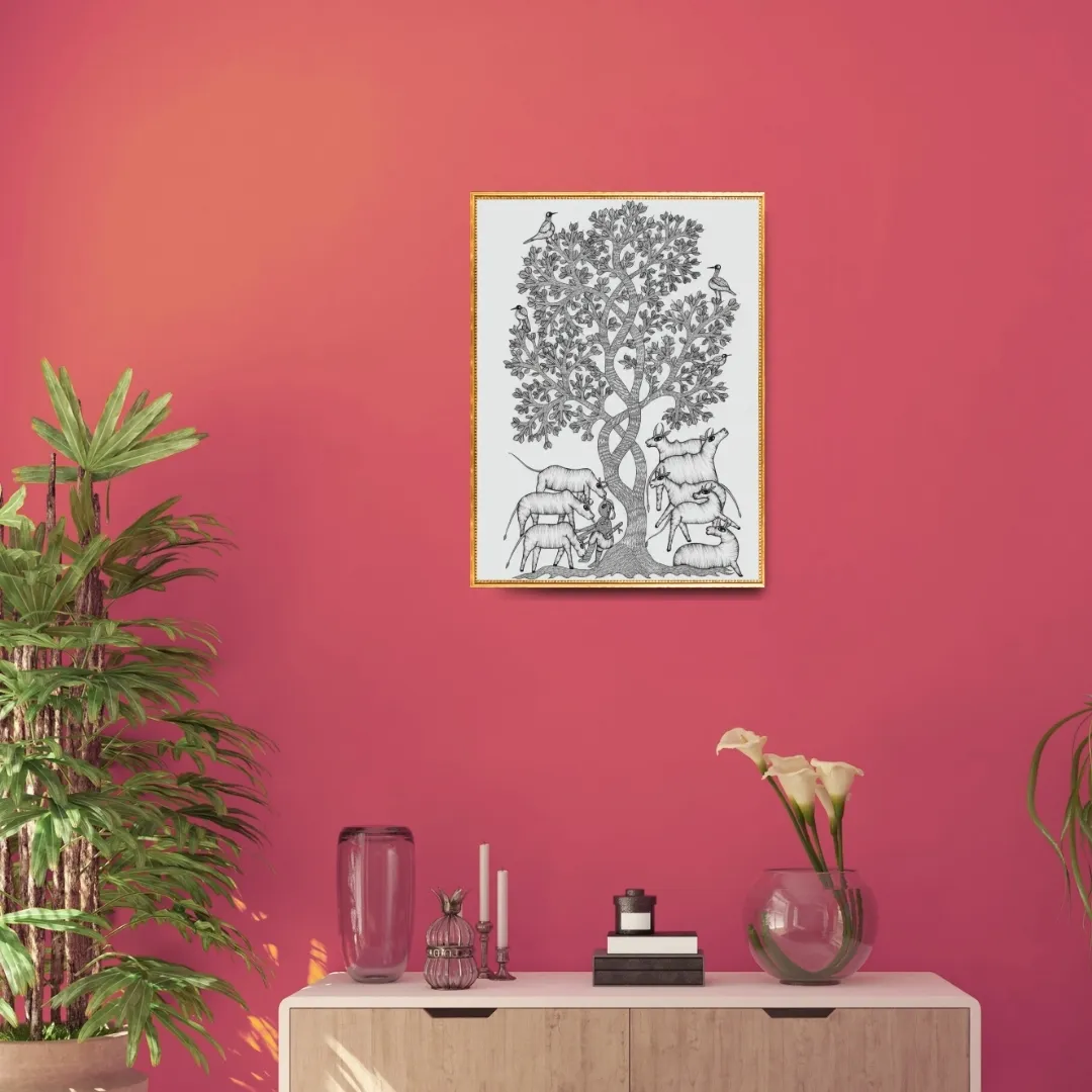 Gond Animals VII