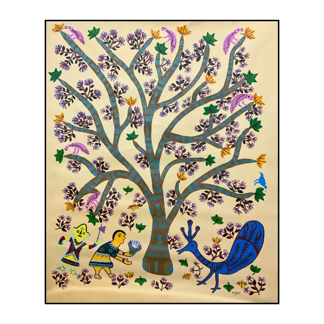 Kullu Tree in Baiga Village