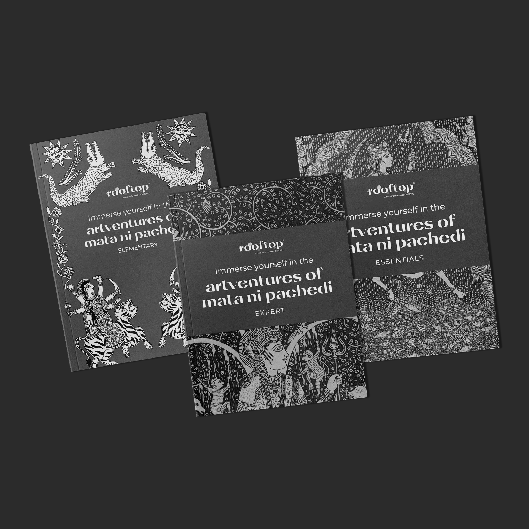Artventures of Mata Ni Pachedi: A Devotional Journey Through Art (3 Set) Product Image
