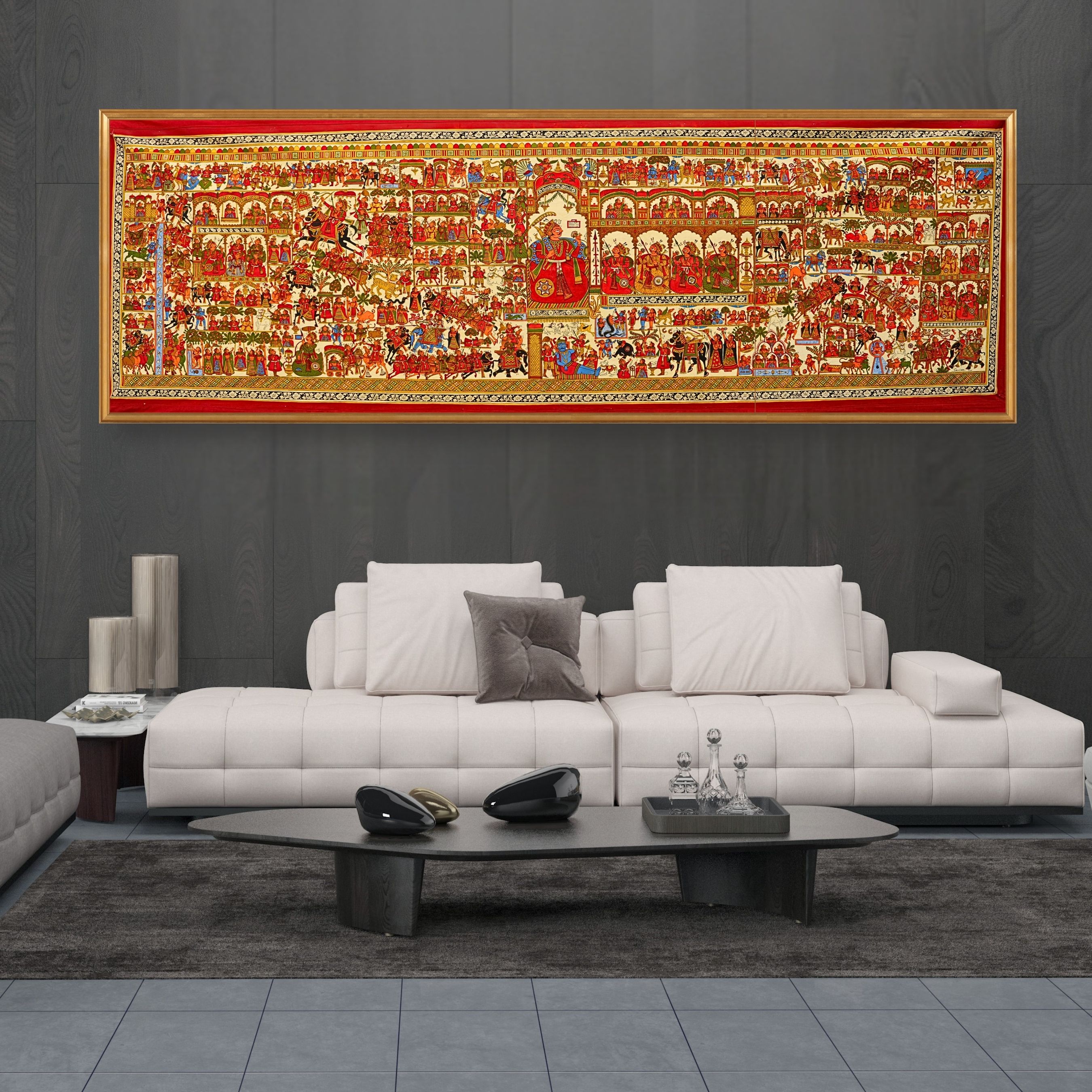 Traditional pabuji ki phad 3