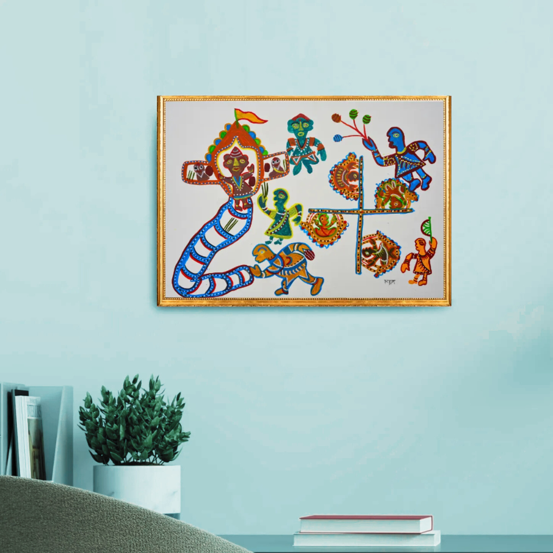 The Village Fair Around the Temple