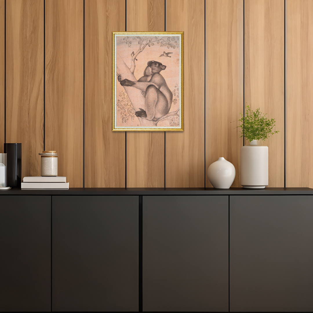 Watchful Climb of the Forest Bear