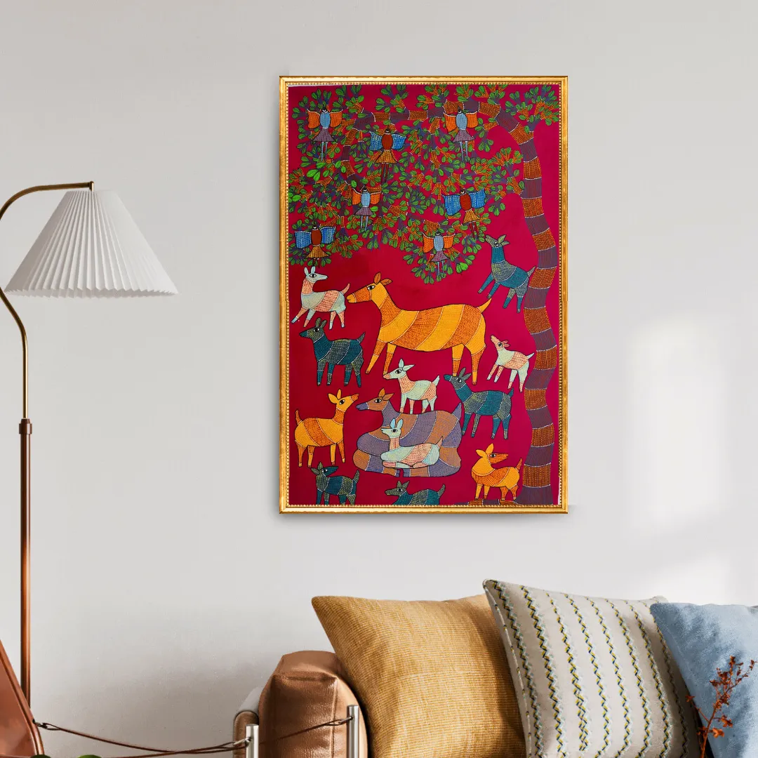 A Herd of Deer