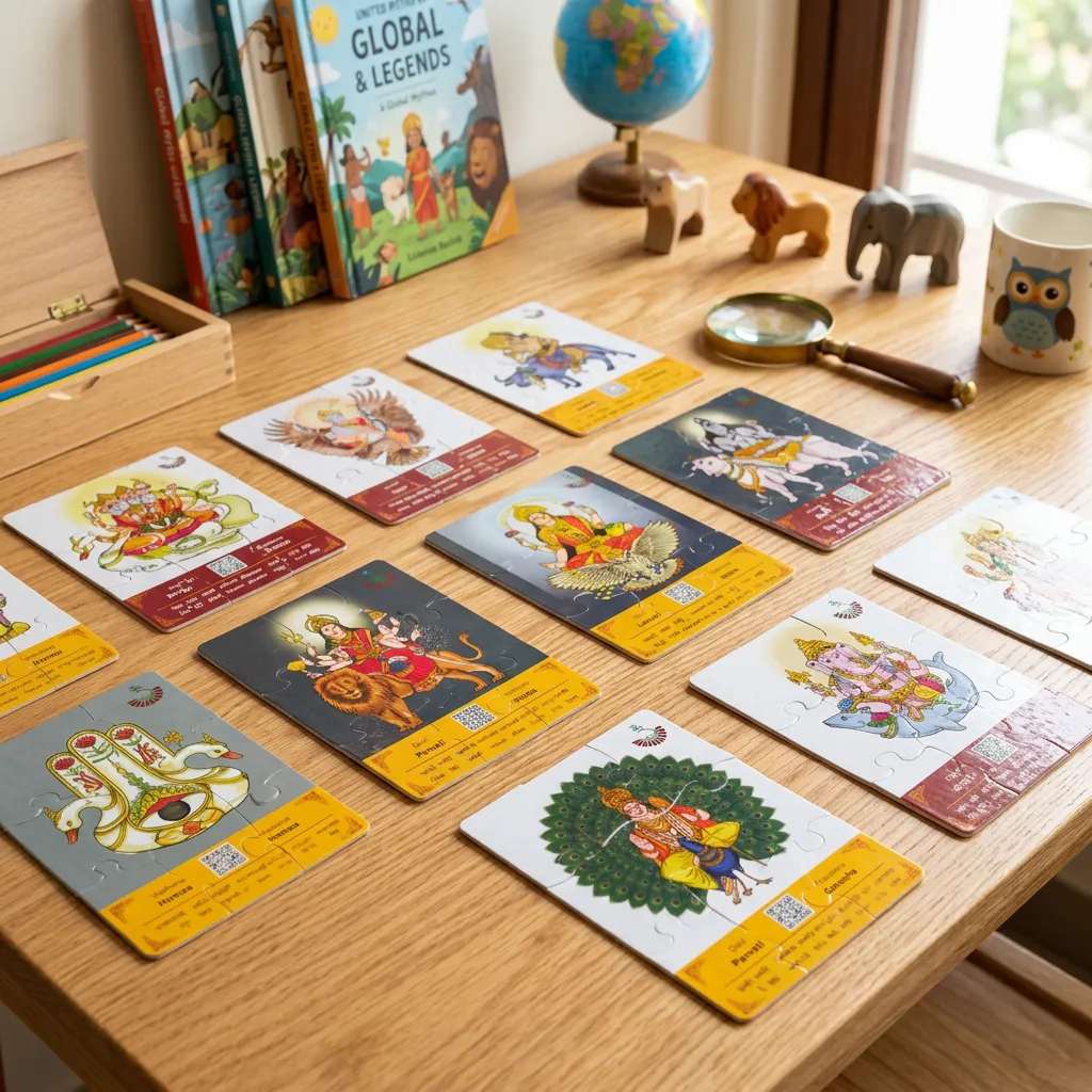 Devata Vahanas Jigsaw Puzzles