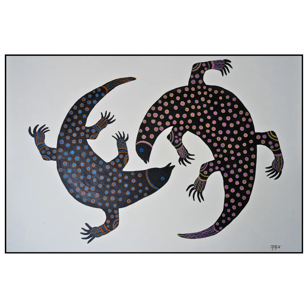 Goyra: A Couple of Monitor Lizard