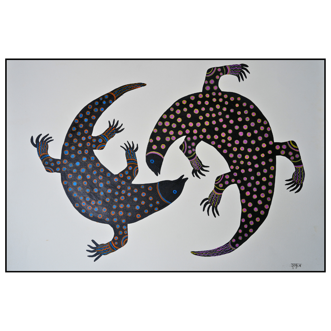 Goyra: A Couple of Monitor Lizard