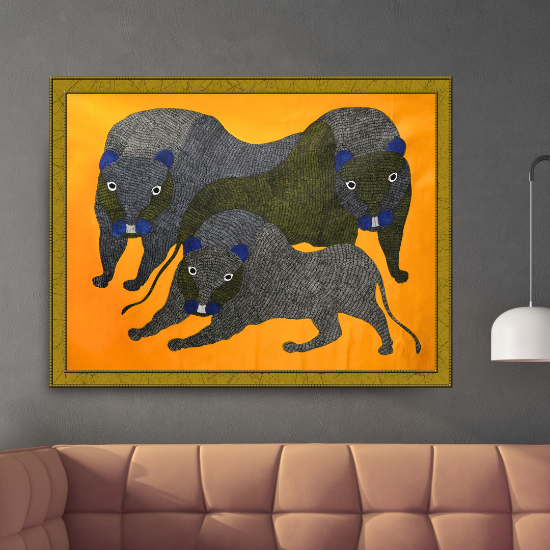Three Black Tigers
