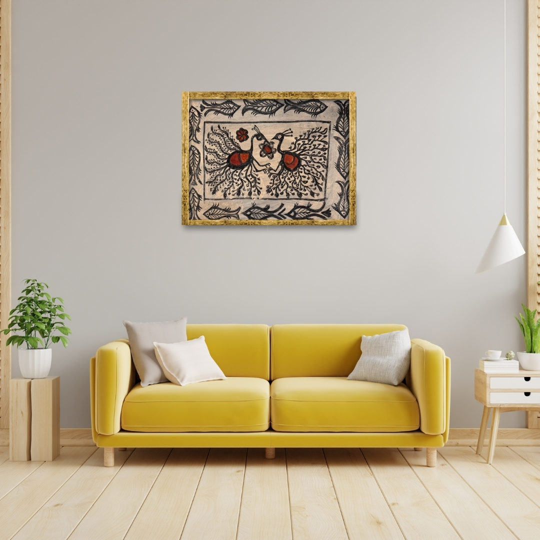 Peacocks and Flowing Waters