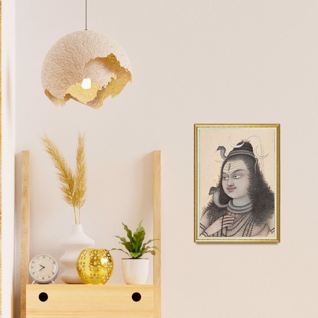 Moonlit Serenity captures Lord Shiva