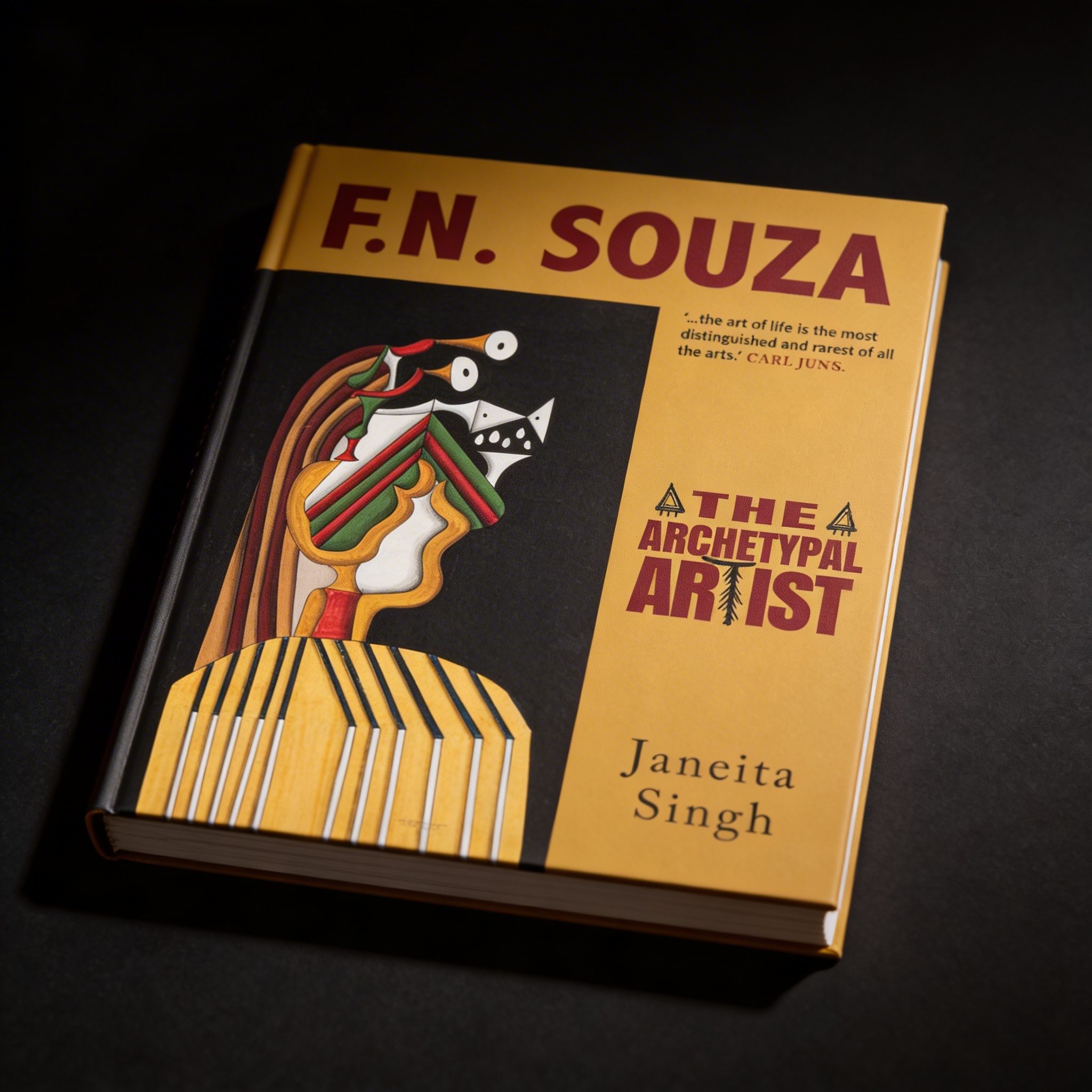 F.N. Souza: The Archetypal Artist (H.B)