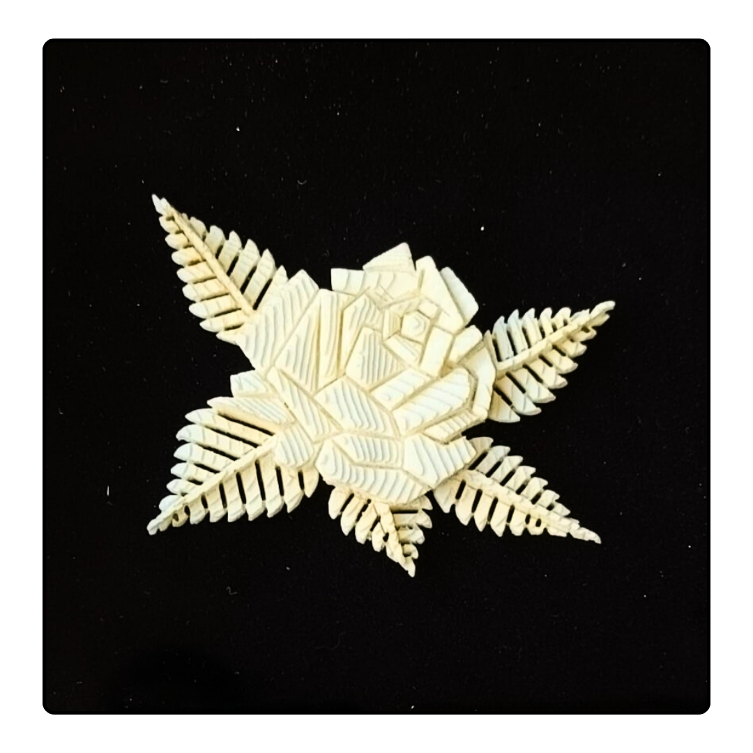 Rose with Five Leaves