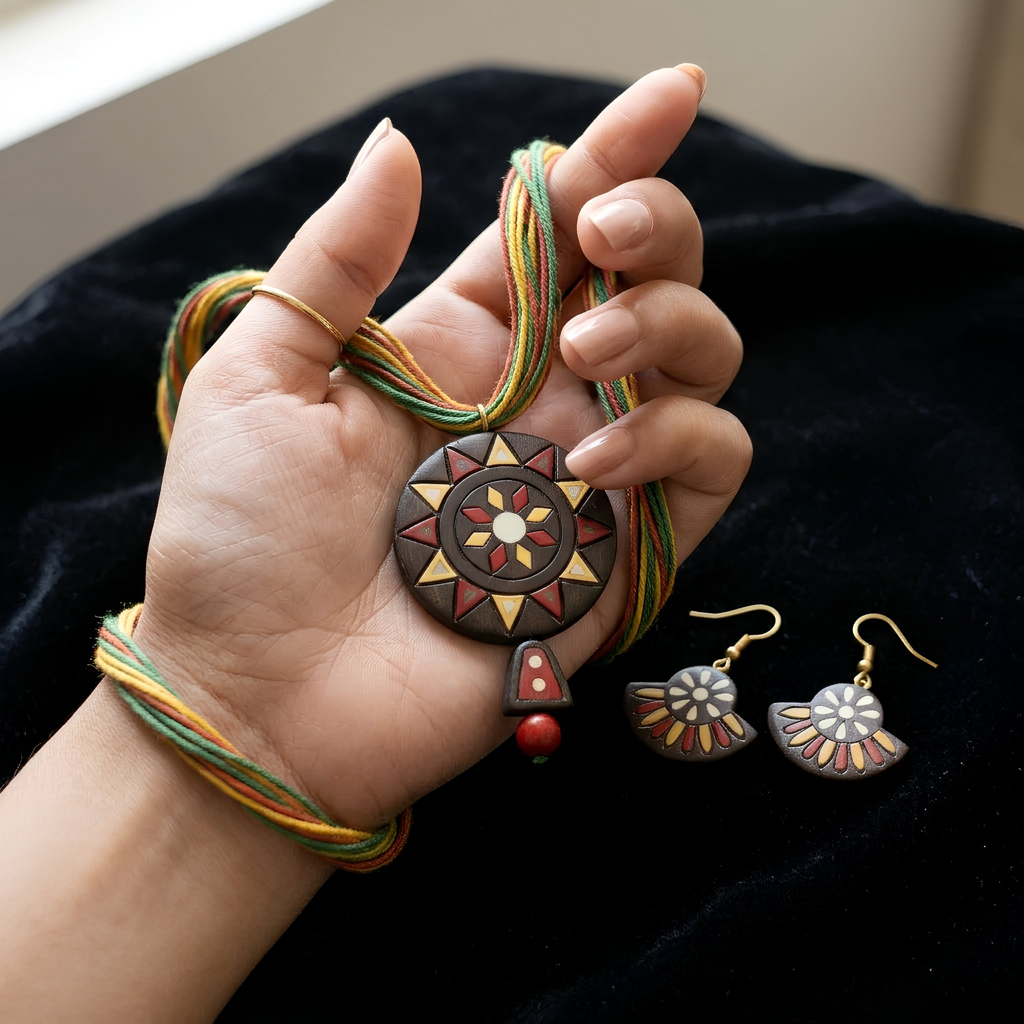 Terracotta Jewellery Set
