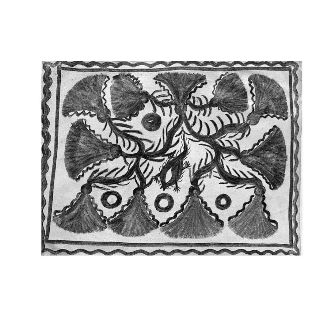 Papyrus Bloom in Still Water