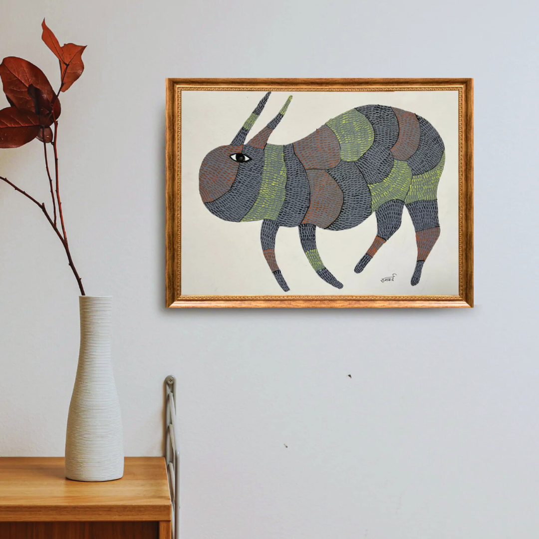 The Gentle Gaze of a Cow