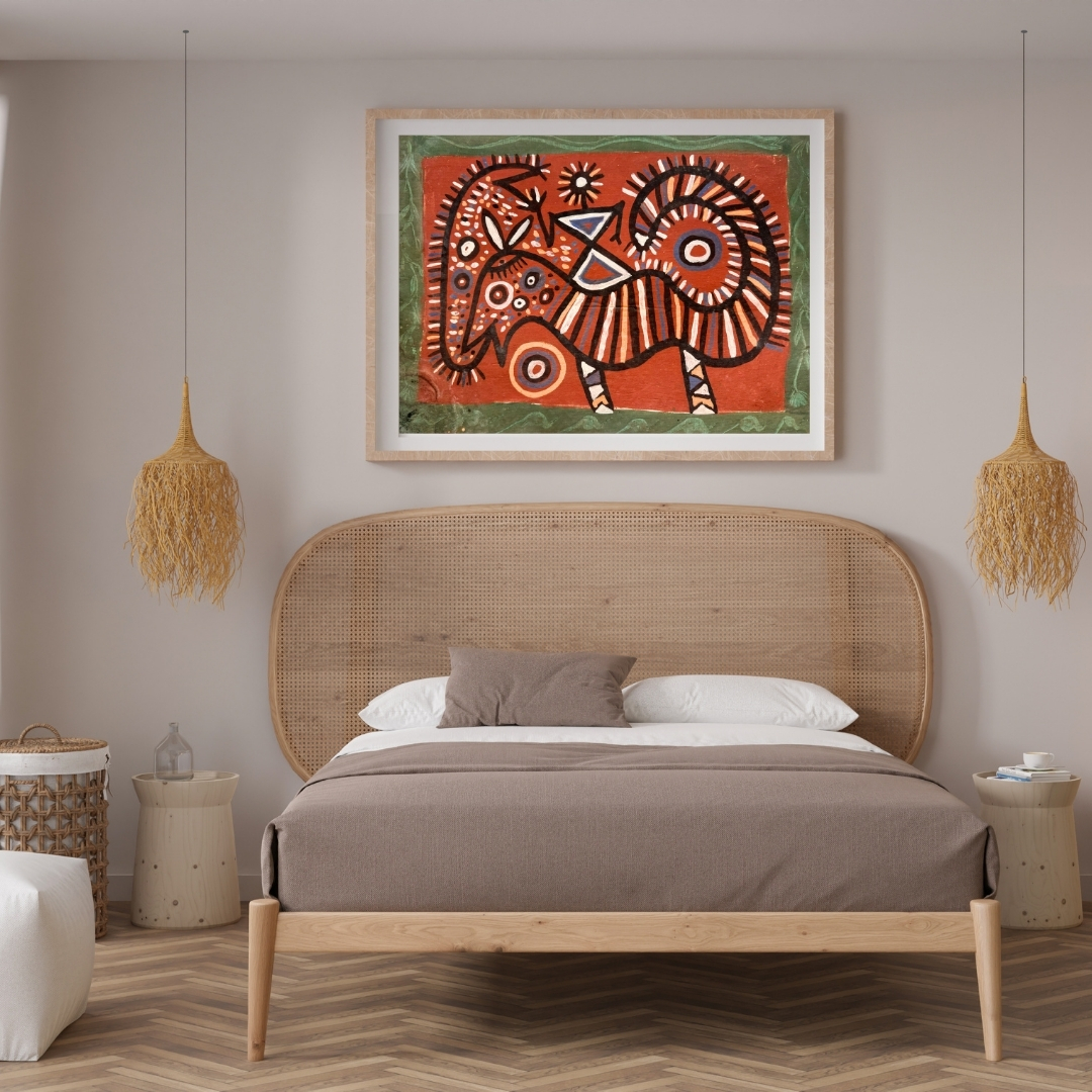 Radiant Lord of Beasts by Parwati Devi