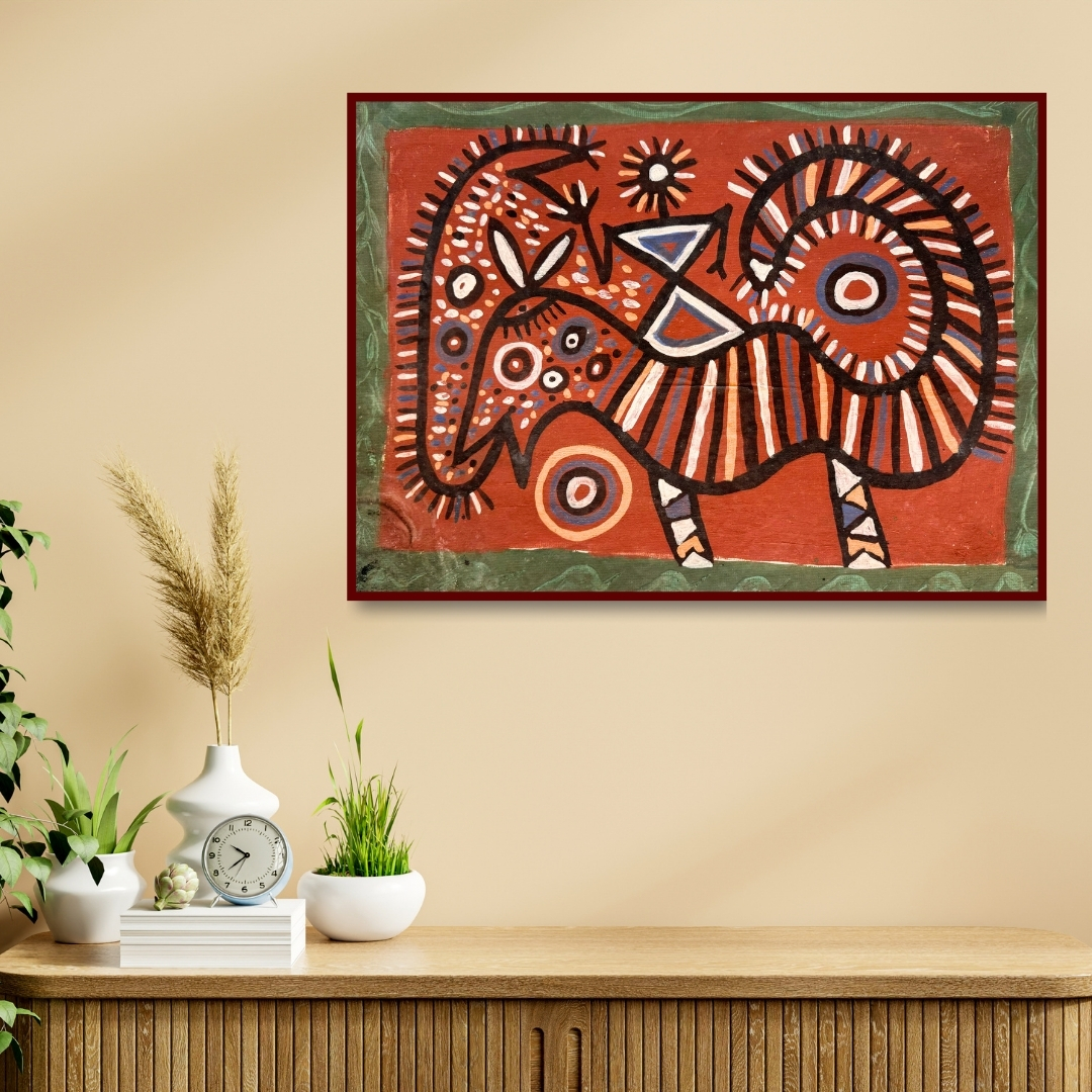 Radiant Lord of Beasts by Parwati Devi