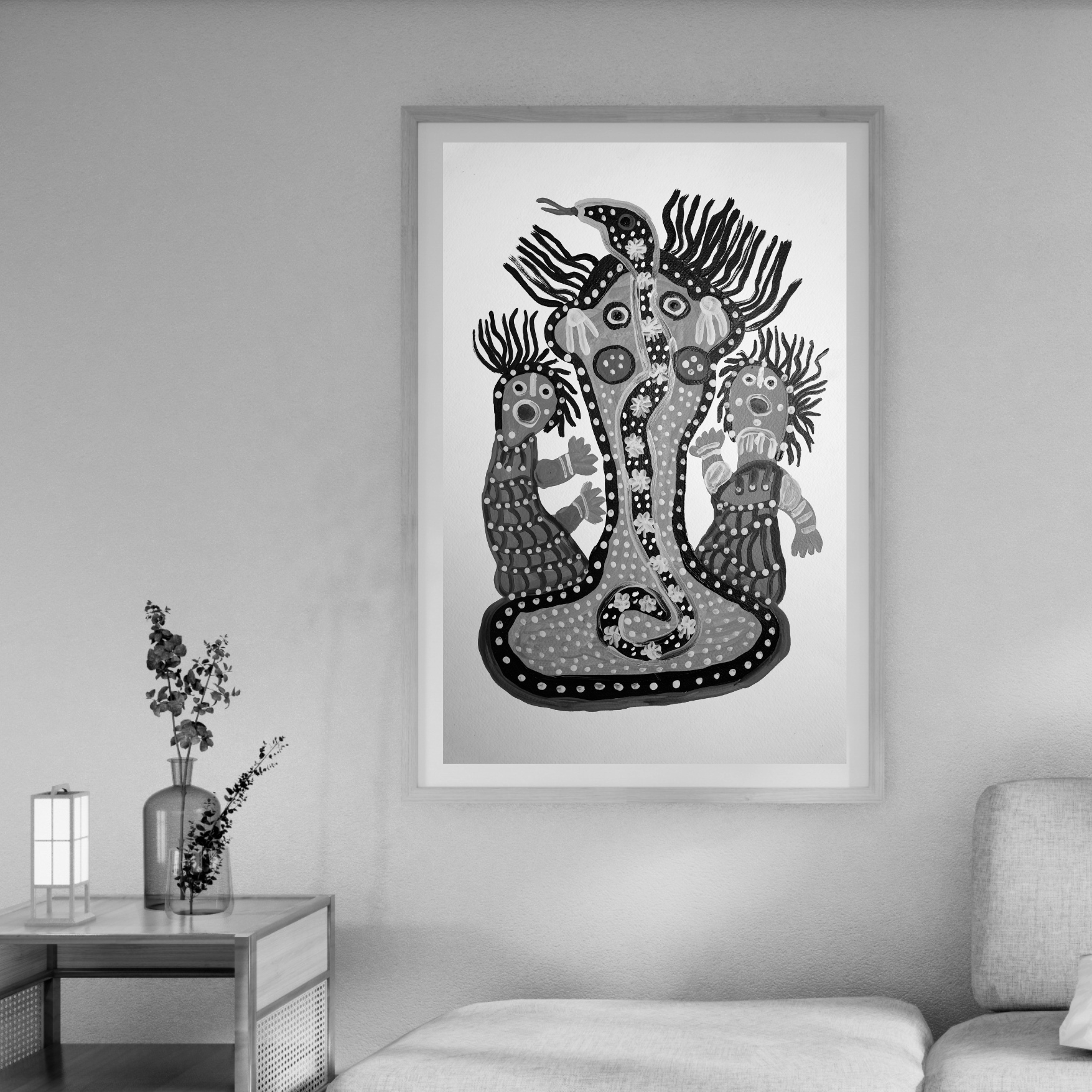 Lord Ganesh and Devotees