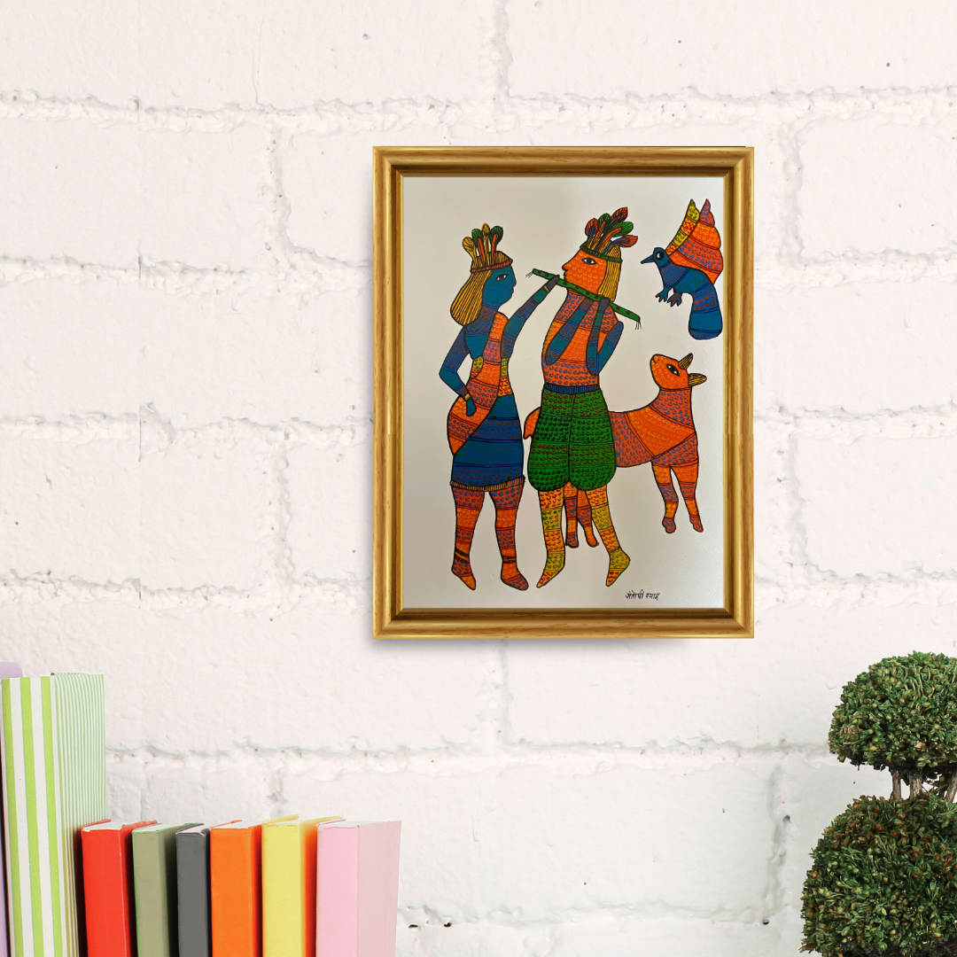 The Melody of Radha and Krishna Product Image