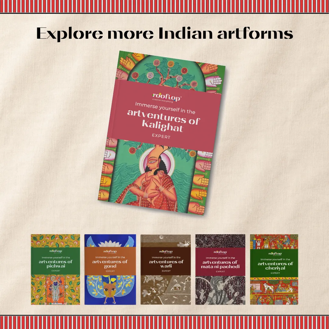 Artventures of Kalighat: The Complete Guide to India's Most Iconic Art (Set of 3)