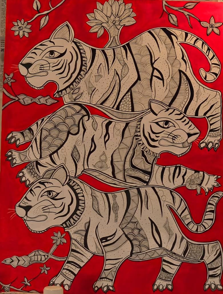 Gond Majestic Tigers