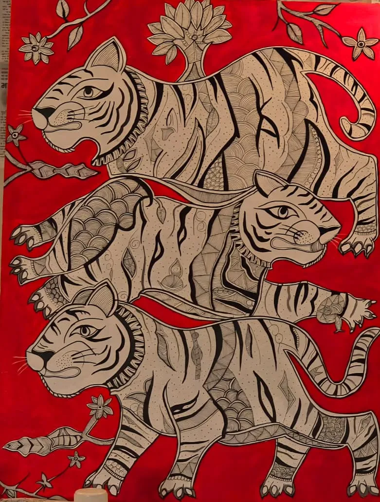 Gond Majestic Tigers