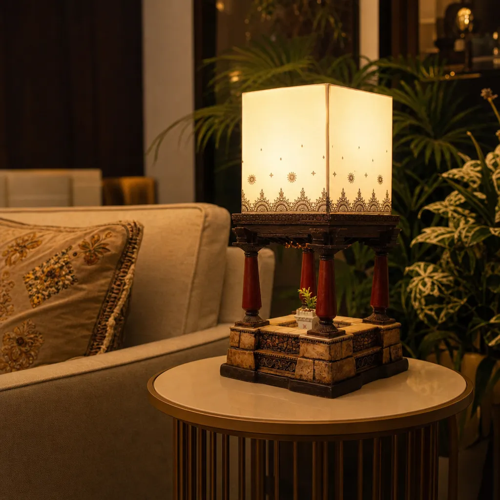 AANGAN - A Living Courtyard Lamp