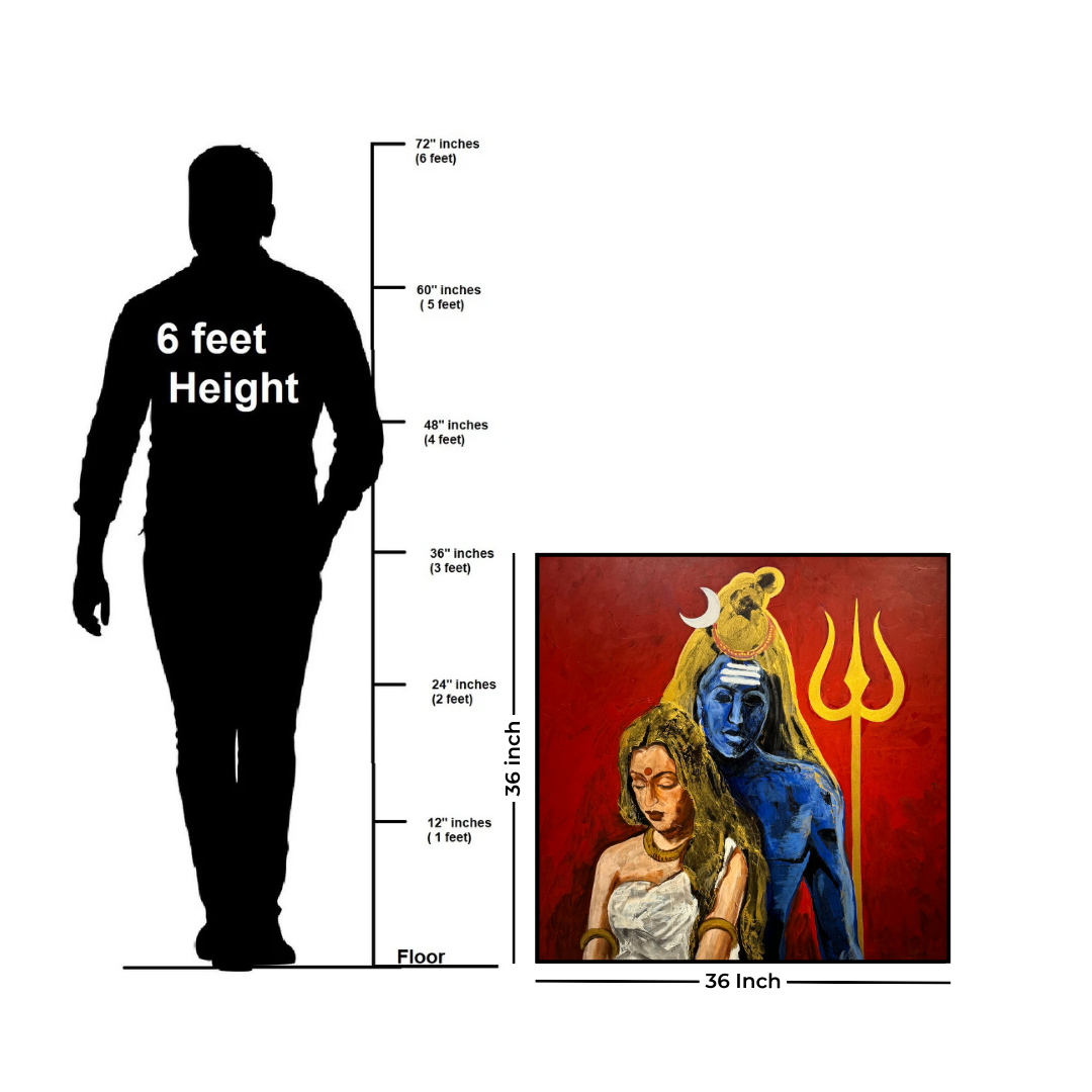 Painting: Shiva and Sati