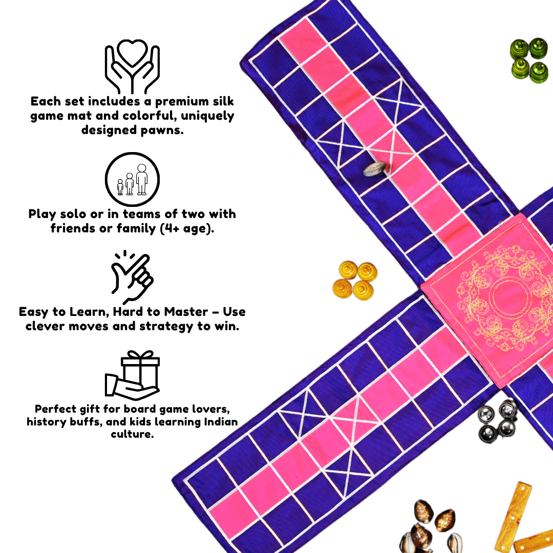 Pagade - Ancient Indian Board Game | Traditional Pachisi Set