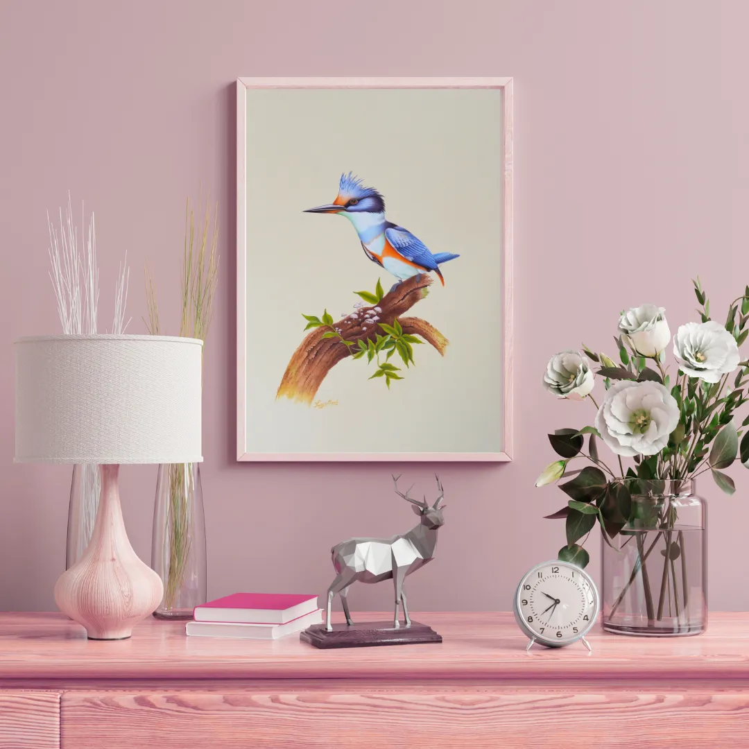 Kingfisher Perch Study