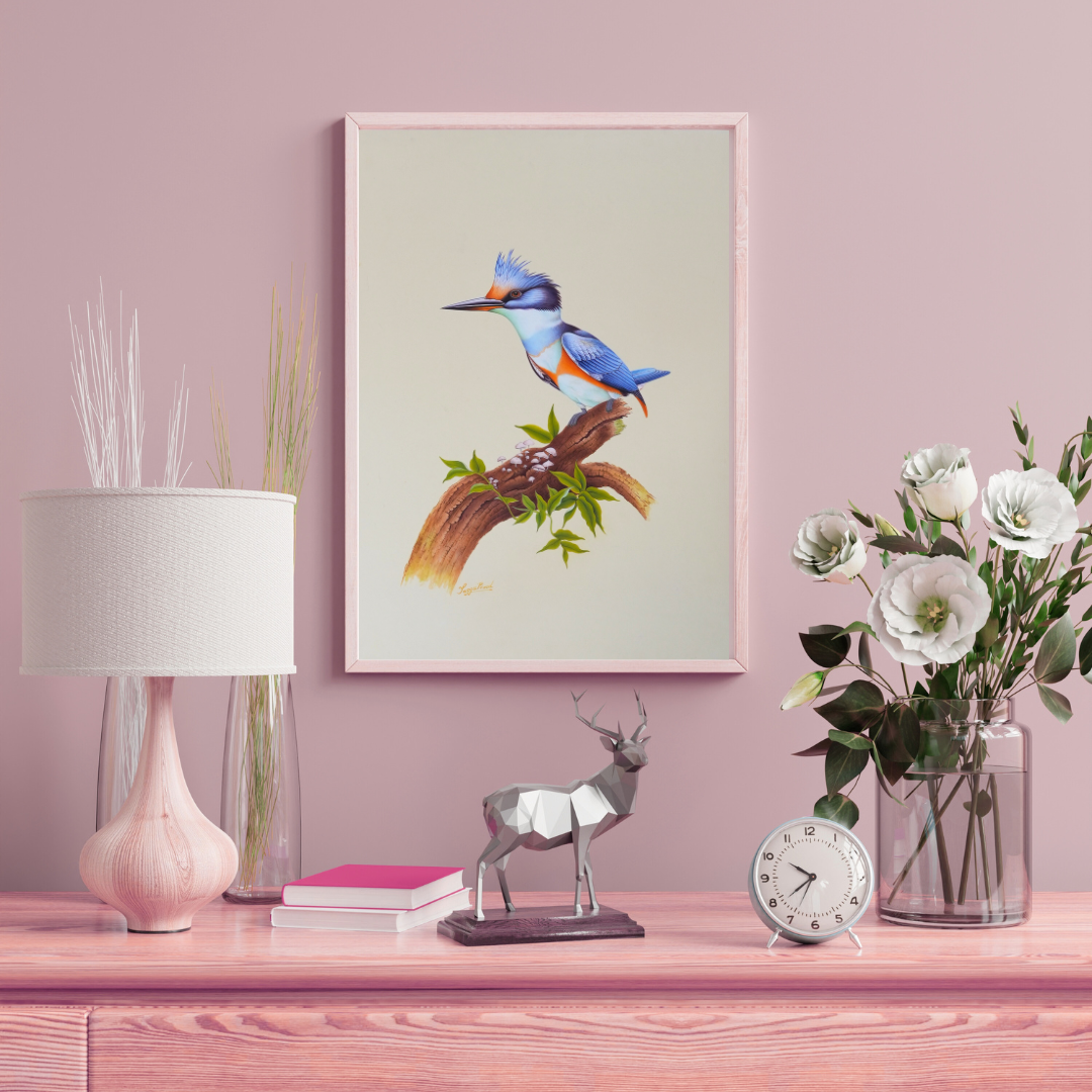 Kingfisher Perch Study